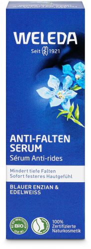 Weleda - Anti-Falten Augen- und Lippenpflege Blauer Enzian & Edelweiss, 10 ml