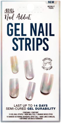 Ardell, Ardell - Gel Nail Strips, Moonlight Pearl, Set