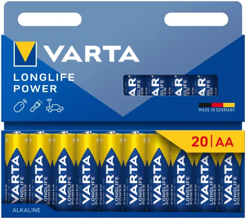 Varta Batterien Longlife Power Aa/Lr6 20 Stück