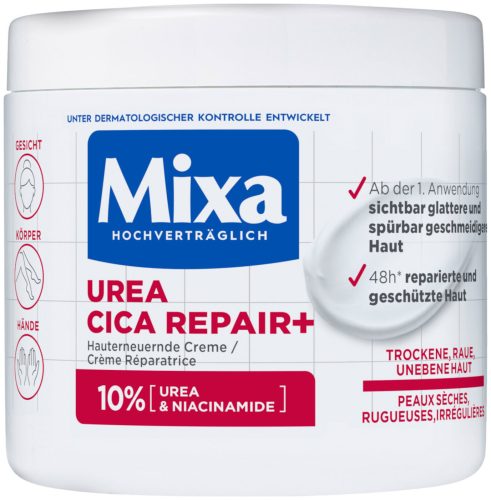 Mixa, Mixa - Hauterneuernde Creme, Urea Cica Repair +, 400 ml