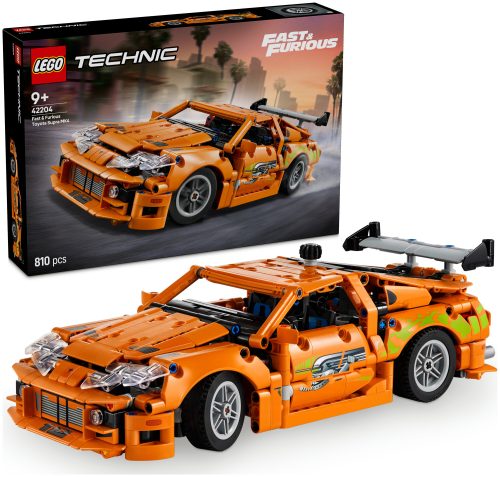 LEGO TECHNIC, Lego® Technic 42204 Fast and Furious Toyota Supra MK4 - Spielzeug Auto ab 9 Jahren