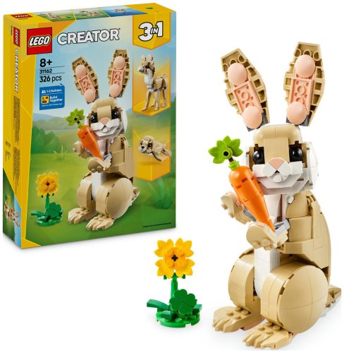 LEGO, 31162 Creator 3-in-1 Häschen, Konstruktionsspielzeug