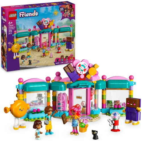 LEGO, 42649 Friends Heartlake City Süßwarenladen, Konstruktionsspielzeug