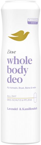 Dove - Whole Body Deodorant Spray Lavendel- & Kamillenduft ohne Aluminiumsalze, 150  ml