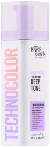 Bondi Sands, Bondi Sands - Technocolor 1 Hour Express Self Tanning Foam Magenta, 200 ml