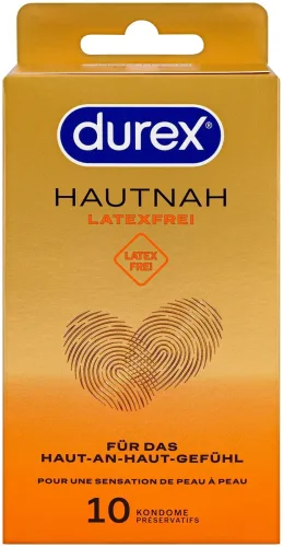 Durex, Durex Hautnah Latexfrei für das Haut-an-Haut-Gefühl 10 Stk, 10 Stück - Amorana