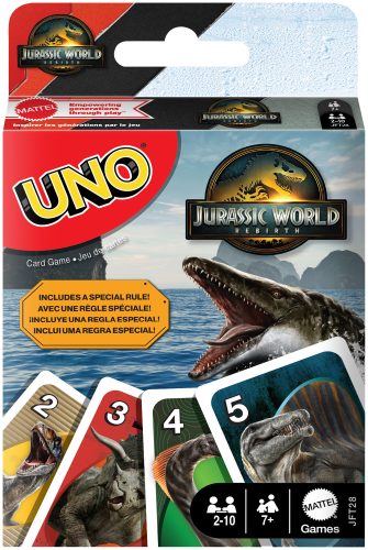 Mattel Games UNO Jurassic World 4 7+ Jahre