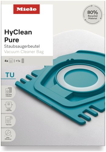 Miele, Miele Staubsaugerbeutel "HyClean Pure TU 4 Stück"