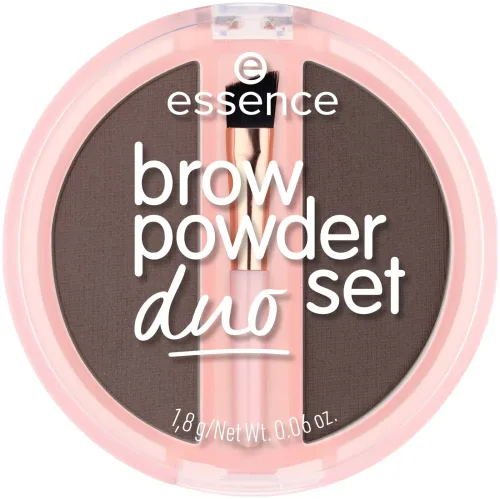 Essence, Essence - Brow Powder Duo Set, 1.8 g,  Dark