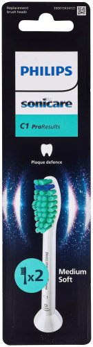 Philips Sonicare Ersatz Aufsteckbürsten ProResults C1 Hx6012/87 2 Stück