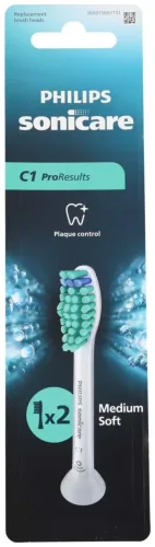 Philips, Philips Sonicare Ersatz Aufsteckbürsten ProResults C1 Hx6012/87 2 Stück