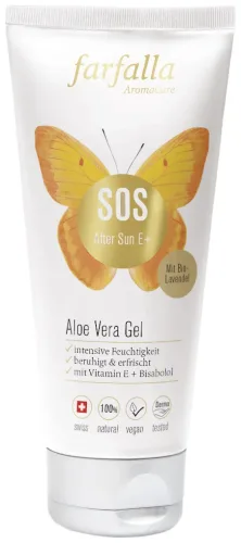 farfalla SOS After Sun E+ Aloe Vera Gel, 100ml