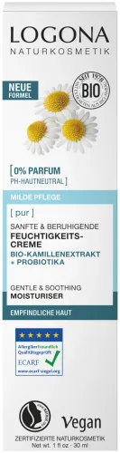 Logona PUR Feuchtigkeitscreme Kamille & Probiotika 30 ml