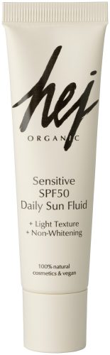 Hej Organic, Hej Organic Sensitive SPF50 Daily Sun Fluid Sonnenschutz 30 ml Damen