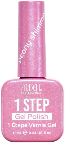 Ardell, Ardell - 1 Step Gel Polish, 10 ml, Peony Shimmer