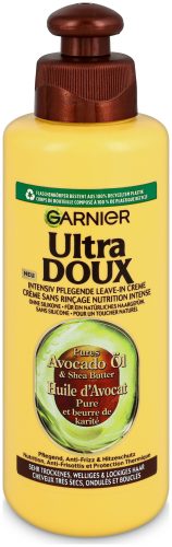 Garnier Ultra Doux Intensiv Pflegende Leave-In Creme Pures Avocado-Öl & Shea Butter, 200ml