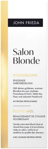 John Frieda - Salon Blonde Honigblond Pflegende Farbveredelung, 120 ml