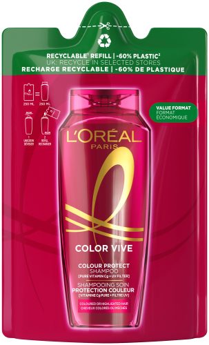 L´Oréal Paris, Elseve Haircare - Color Glanz Pflegeschutz Pflege Shampoo Nachfüllpack