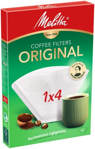 Melitta Filtertüten 1x4/40 Weiss
