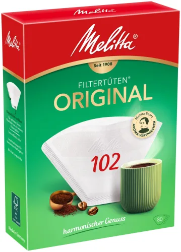 Melitta Filtertüten 102/80 Weiss