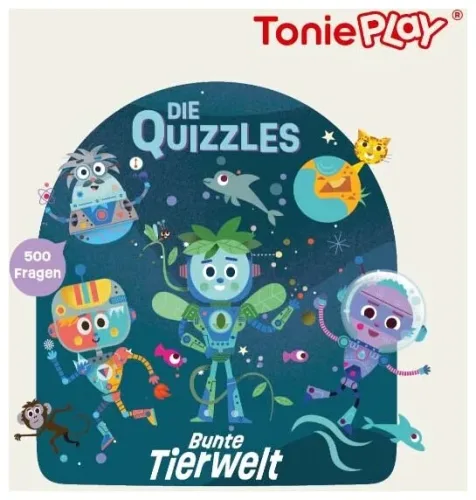 Tonies, Tonies - Die Quizzles: Bunte Tierwelt, deutsch, Multicolor