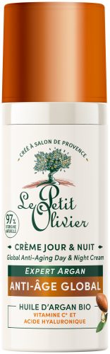 Le Petit Olivier Tag & Nachtcreme - Expert Argan Anti-Aging Global 50 ml