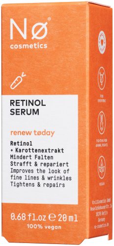 Nø Cosmetics renew today Retinol Serum