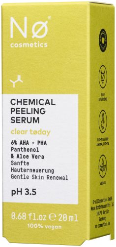 Nø Cosmetics clear tøday Aha/Pha Chemical Peeling Serum 20 ml