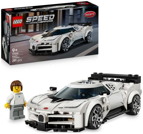 LEGO, LEGO® Spielbausteine »LEGO® Speed Champions Bugatti Centodieci Hypersportwagen 77240«, (291 St.)