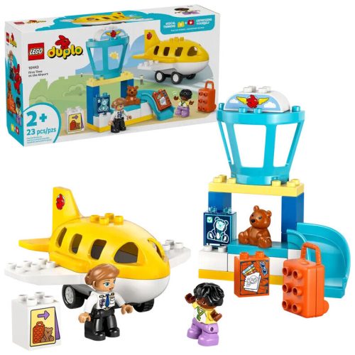 LEGO, LEGO® - 10443 Erster Besuch im Flughafen, Multicolor