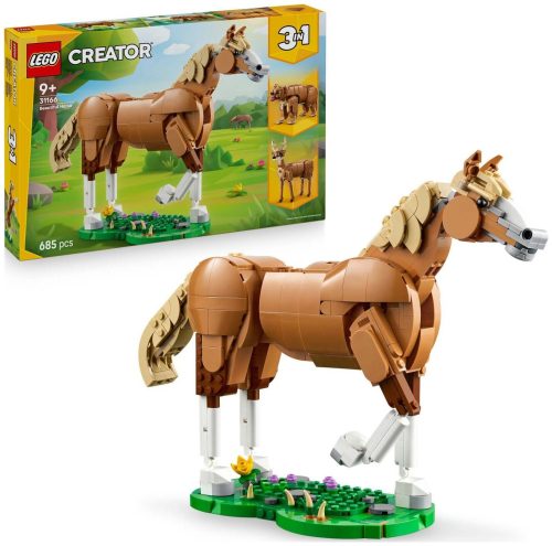 LEGO, LEGO® Spielbausteine »LEGO® Creator Prächtiges Ross 31166«, (685 St.)