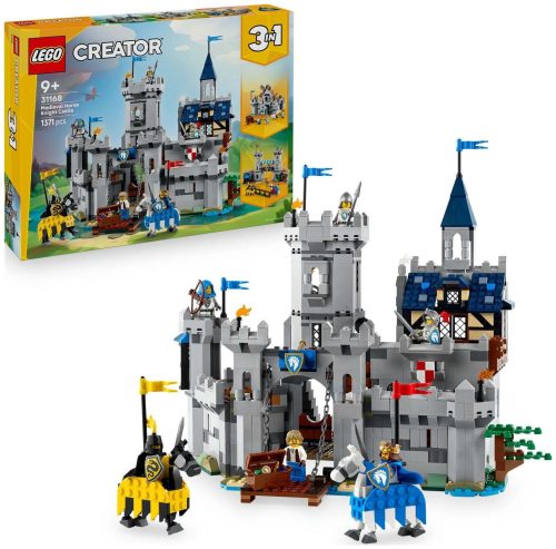 LEGO, LEGO® Spielbausteine »LEGO® Creator Ritterburg im Mittelalter 31168«, (1371 St.)
