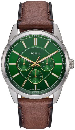 Fossil - Analoguhr, Pearson, 42mm, Braun