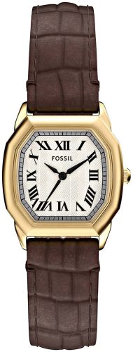 Fossil - Analoguhr, Harlow, 27mm, Braun