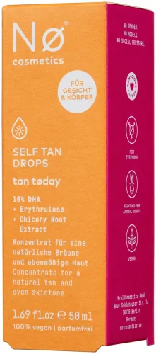 Nø Cosmetics tan tøday Self Tan Drops 50 ml