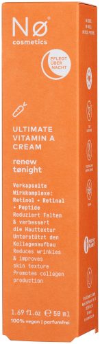 Nø Cosmetics renew tønight Ultimate Vitamin A Cream 50 ml