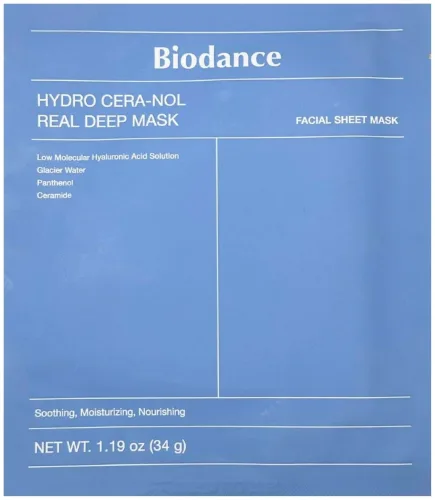 Biodance, Biodance Hydro Cera-Nol Real Deep Mask Tuchmaske 1 Stk