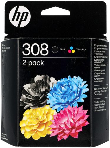 HP, HP Combopack 308 BK/color 6L6S6UE Envy 6122e/6520e 160/120 S.