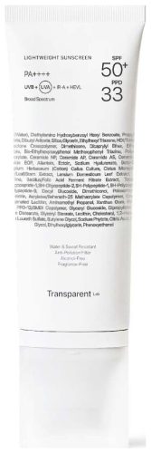 Transparent Lab, Transparent Lab Lightweight SPF50+ Sonnenschutz 100 ml