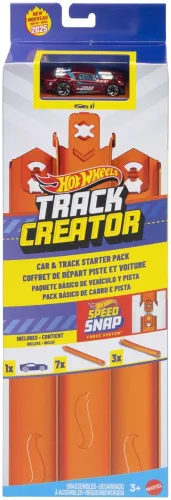 Hot Wheels Track Creator Starterset Auto und Track 3+ Jahre