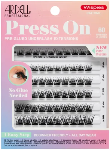 Ardell Professional, Ardell Press On Wispies Natural Multipack (60 Stk)
