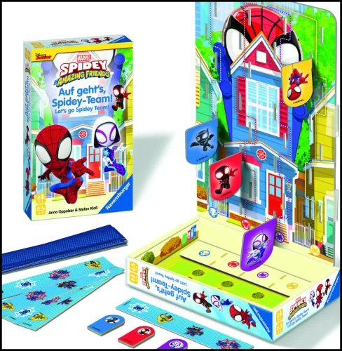 undefined, Ravensburger Kinderspiel Auf gehts Spidey-Team