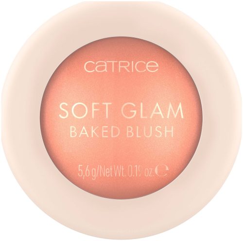 CATRICE, CATRICE - Soft Glam Baked Blush, 5.6 g,  Peachy Breeze