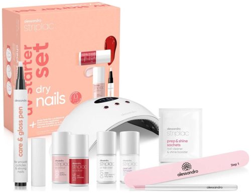 Alessandro, Alessandro - Striplac UV Starter Set Dry Nails, Set