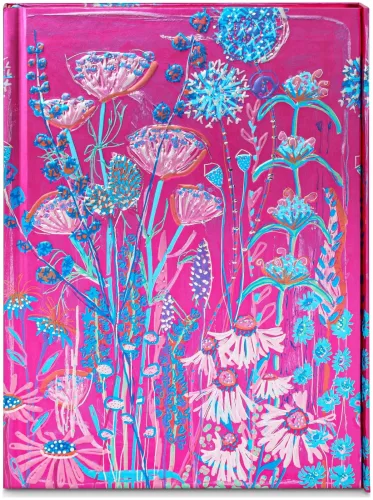 Flame Tree Notizbuch A5 Pink Garden