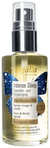 farfalla, Farfalla Intense Sleep Gesichts- und Körperspray, mit Night Recovery Effect (60ml)