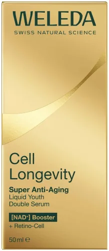 Weleda Cell Longevity, Weleda Cell Longevity - Super Anti-Aging Liquid Youth Double Serum, 50 ml