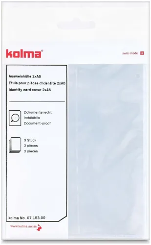 Ausweishüllen 2xA6 3 Stück