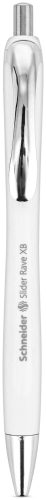 Schneider, SCHNEIDER Kugelschreiber Slider Rave XB 132512 silbergrau,Trend Edition 0.7mm
