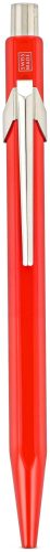 Caran d'Ache, CARAN D'ACHE Kugelschreiber 849 Metall 849.070 rot, refill, Schrift blau